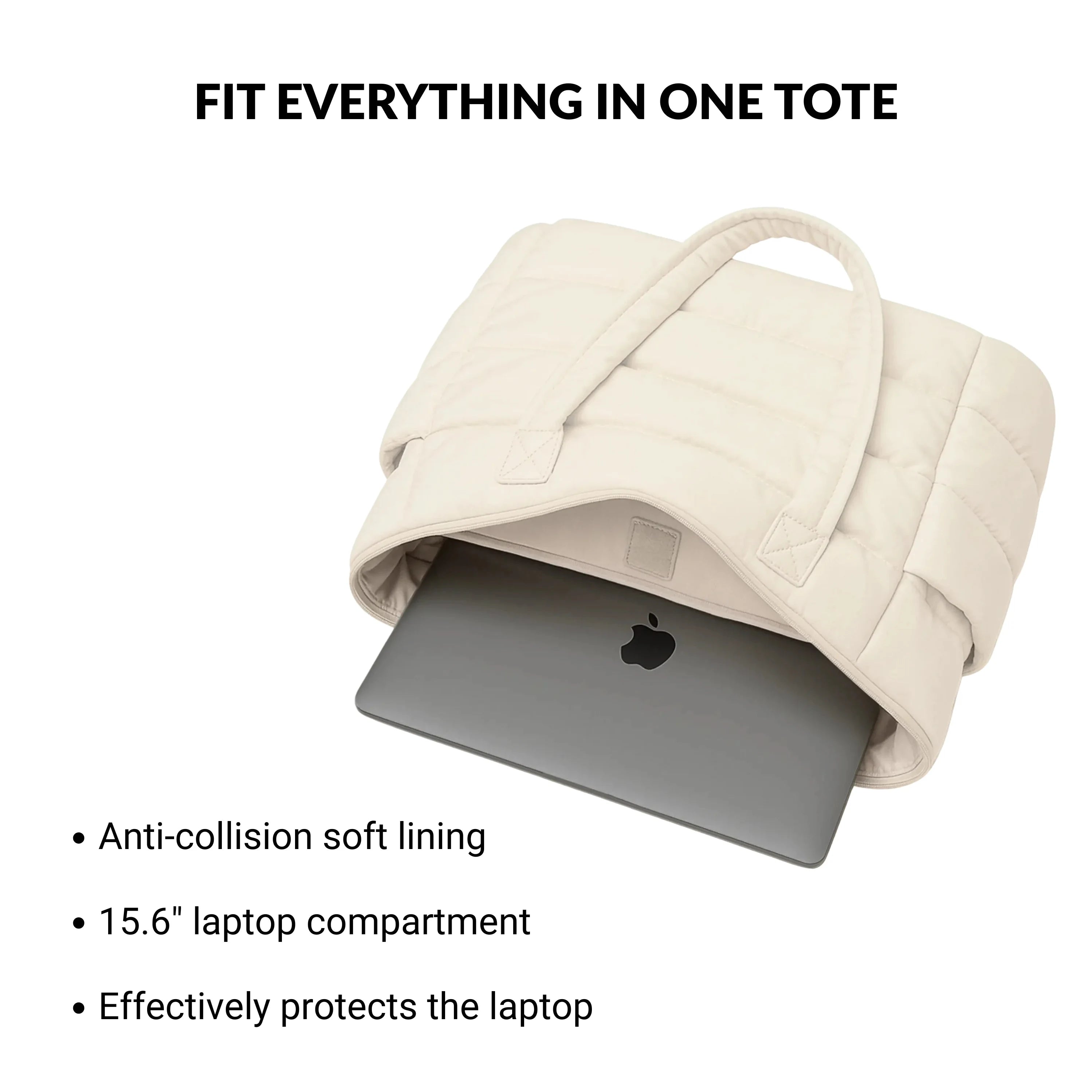 [v2] Cloudy - Puffer Tote Bag 3