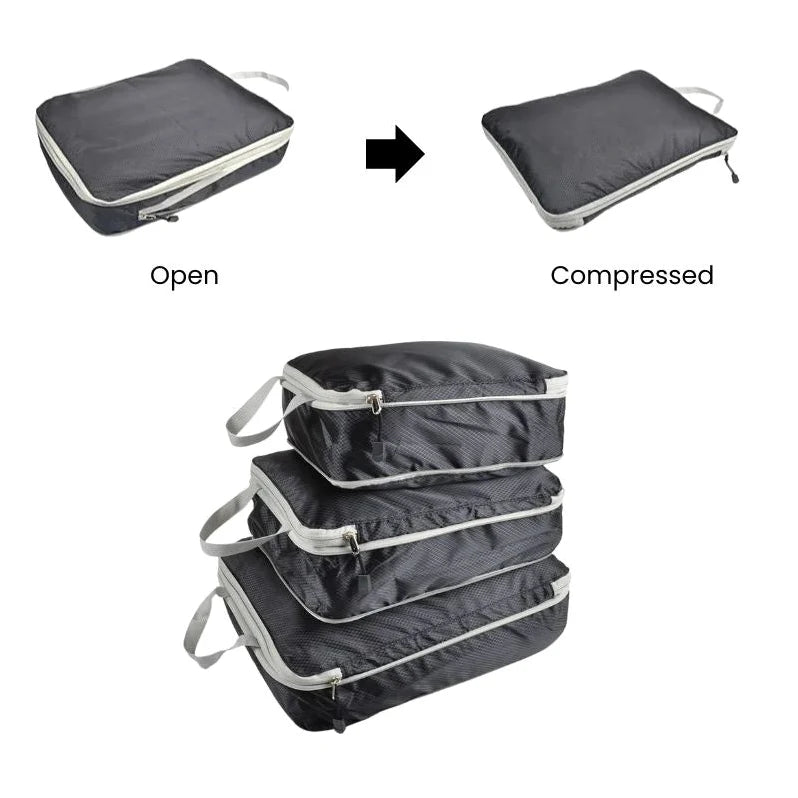[v2] CompressCube - Compressible Storage Bag (3pcs)