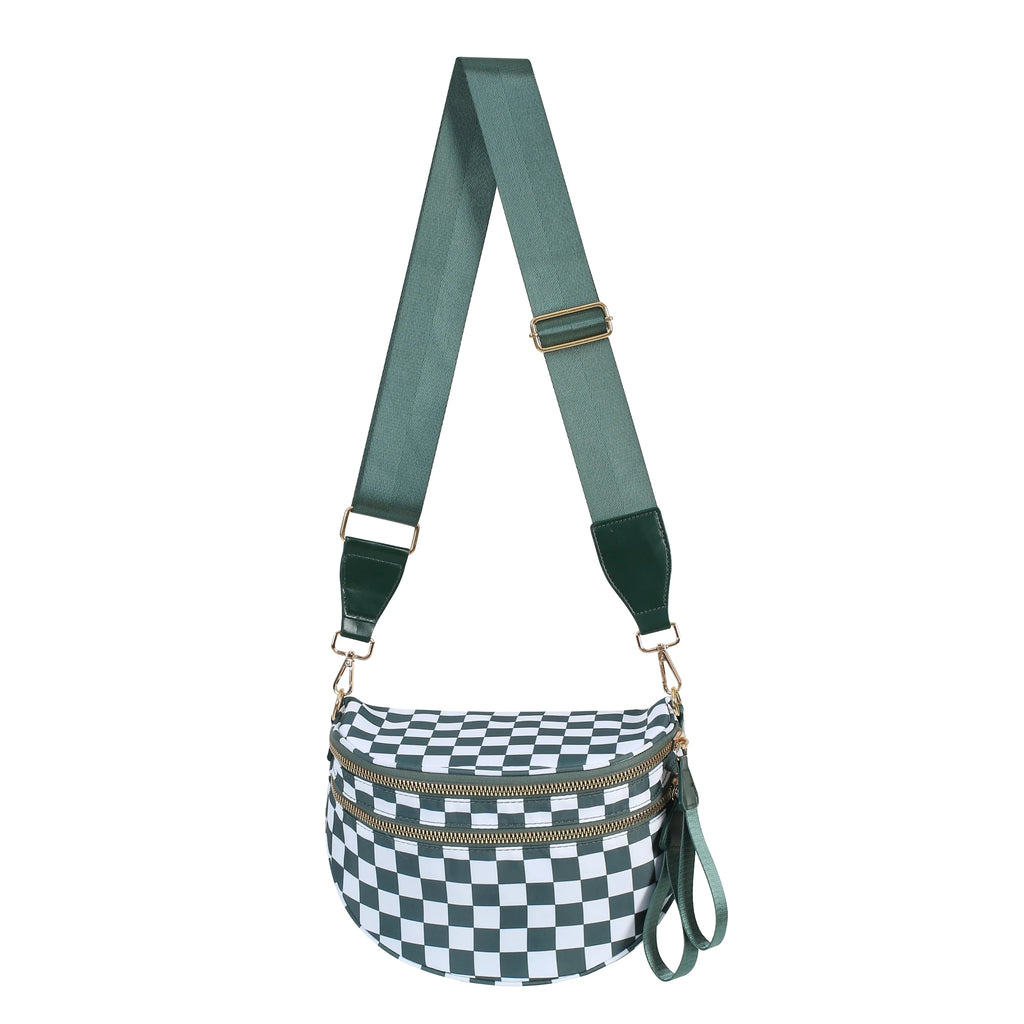 [v2] GoFree - The Roomiest Bum Bag (Checkered)