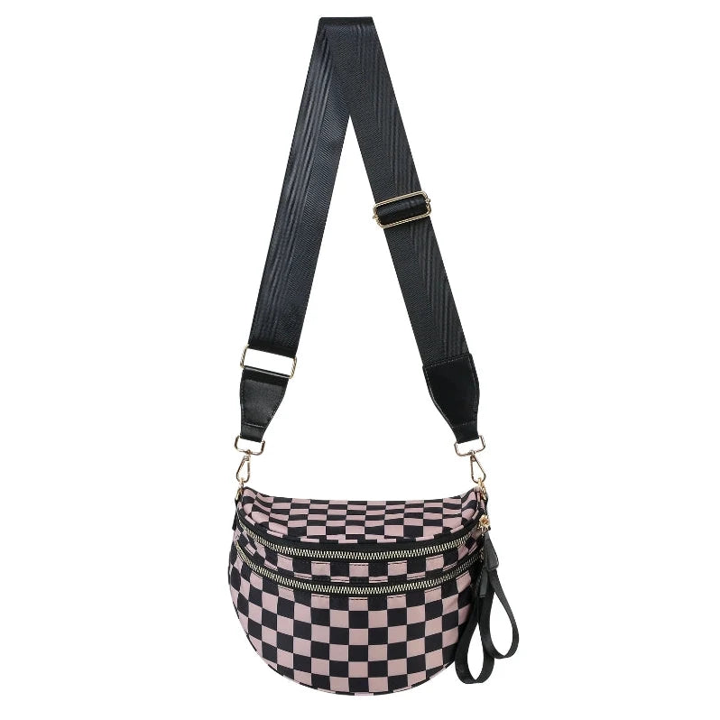 [v2] GoFree - The Roomiest Bum Bag (Checkered) 15