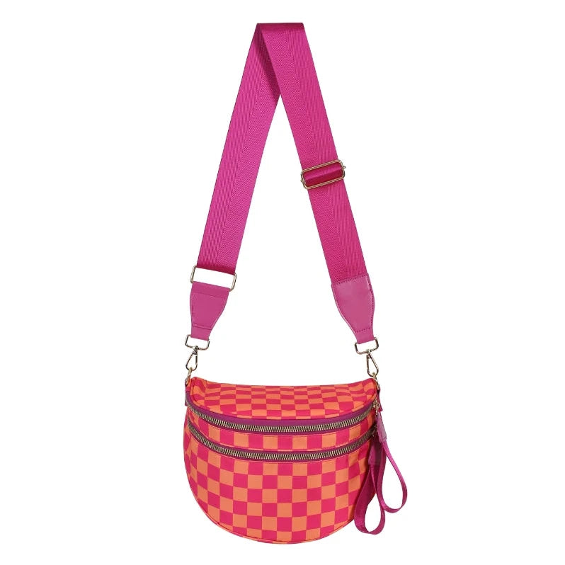 [v2] GoFree - The Roomiest Bum Bag (Checkered) 16