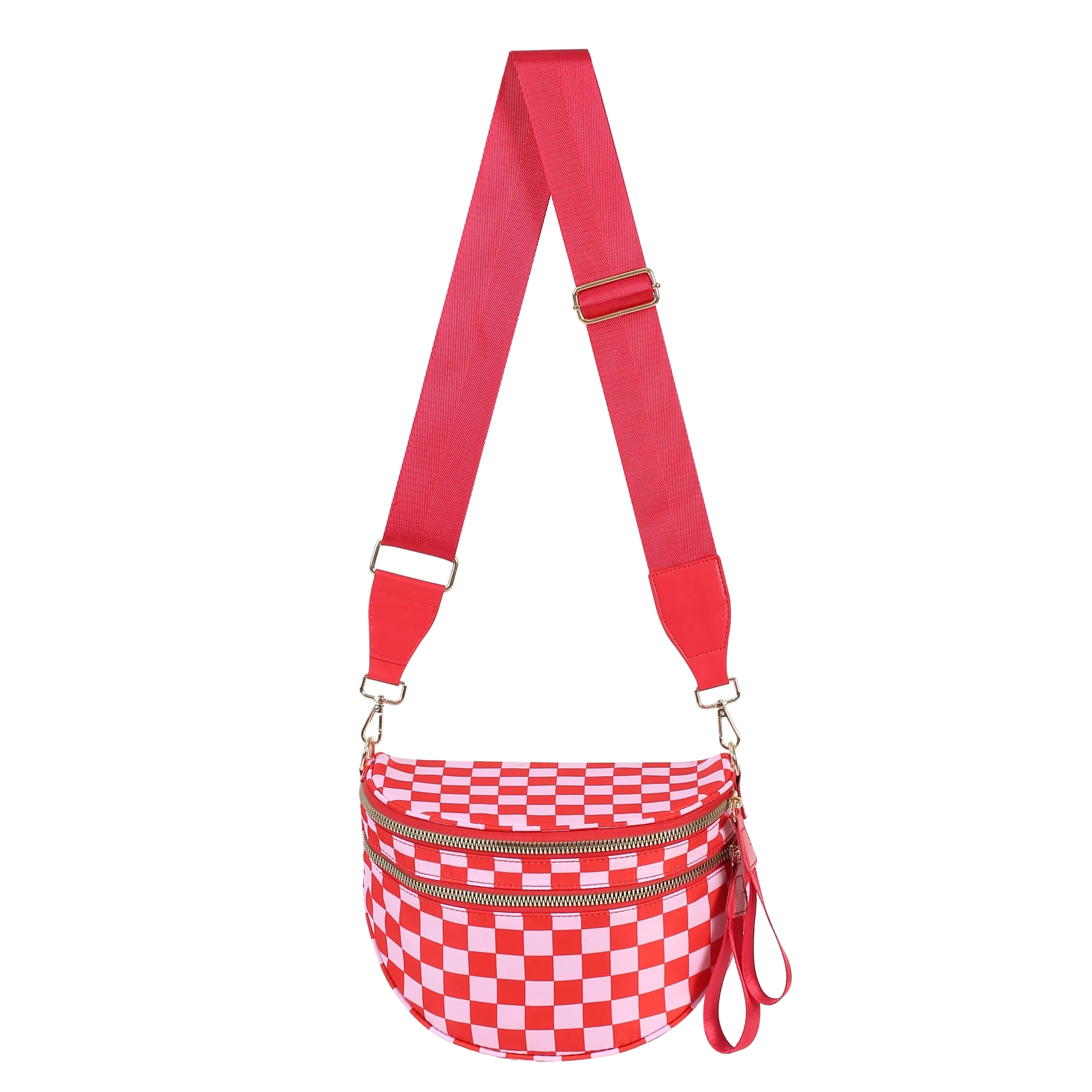 [v2] GoFree - The Roomiest Bum Bag (Checkered) 22
