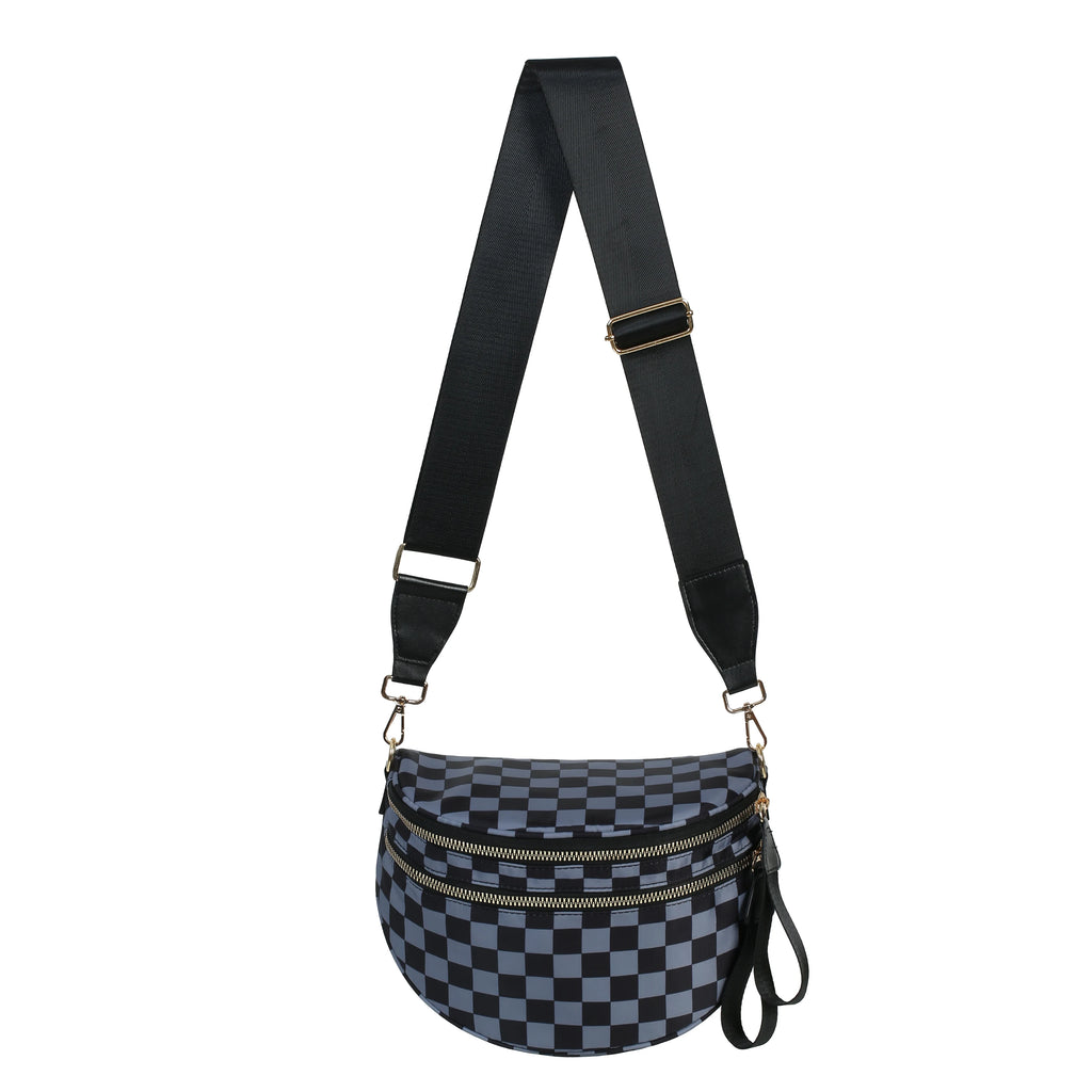 [v2] GoFree - The Roomiest Bum Bag (Checkered) 25