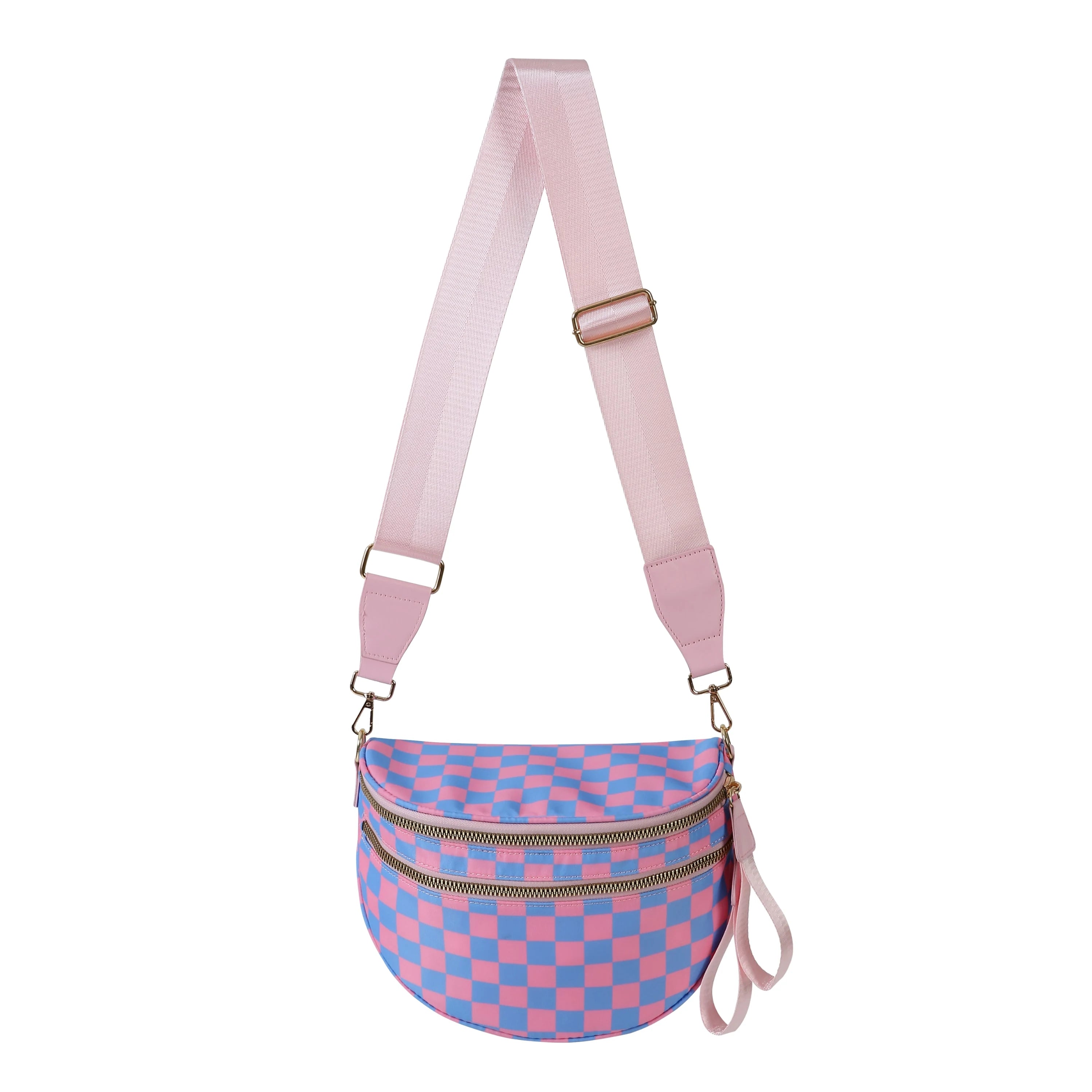 [v2] GoFree - The Roomiest Bum Bag (Checkered) 33