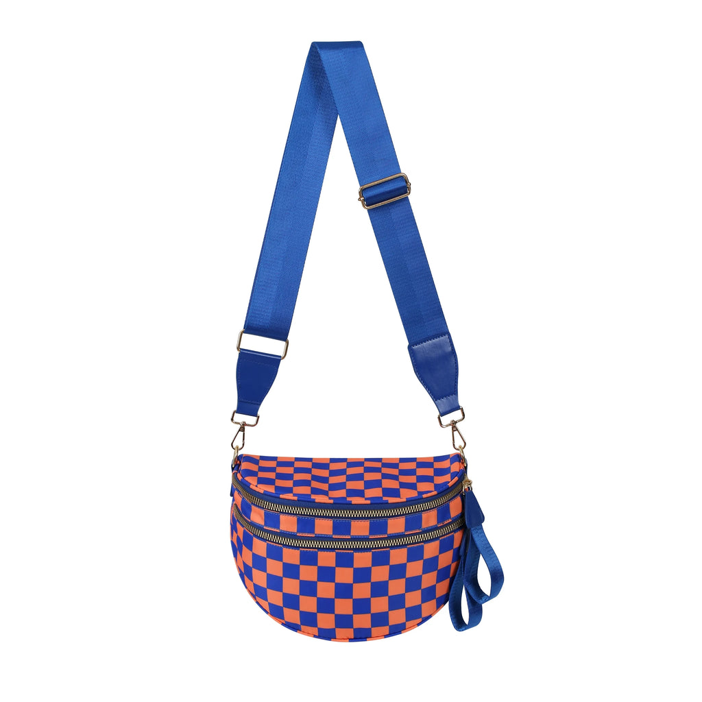 [v2] GoFree - The Roomiest Bum Bag (Checkered) 34