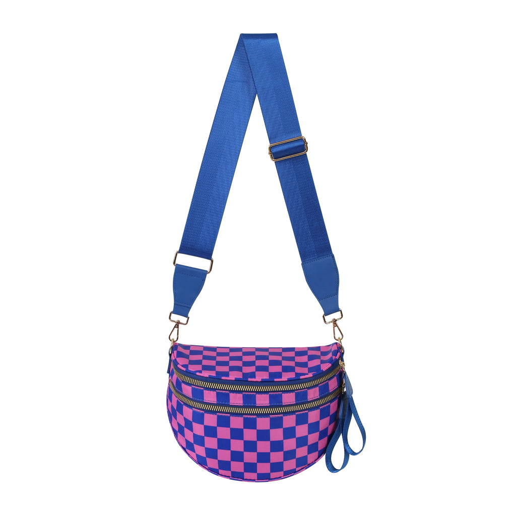 [v2] GoFree - The Roomiest Bum Bag (Checkered) 35