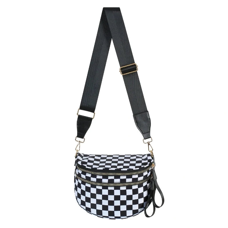 [v2] GoFree - The Roomiest Bum Bag (Checkered) 9