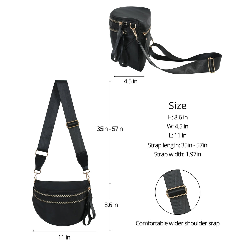 [v2] GoFree - The Roomiest Bum Bag (Solid) 8