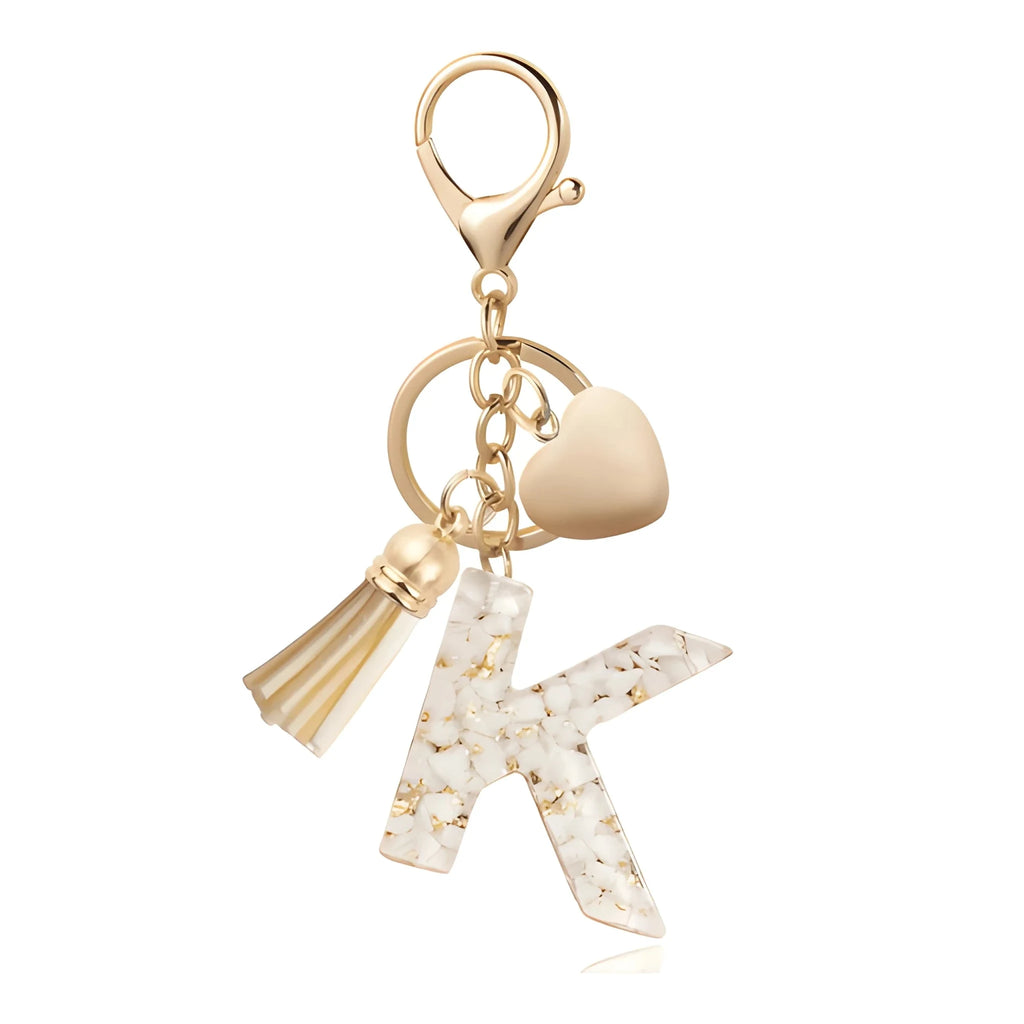 [v2] Golden Initial - Bag Charm 11