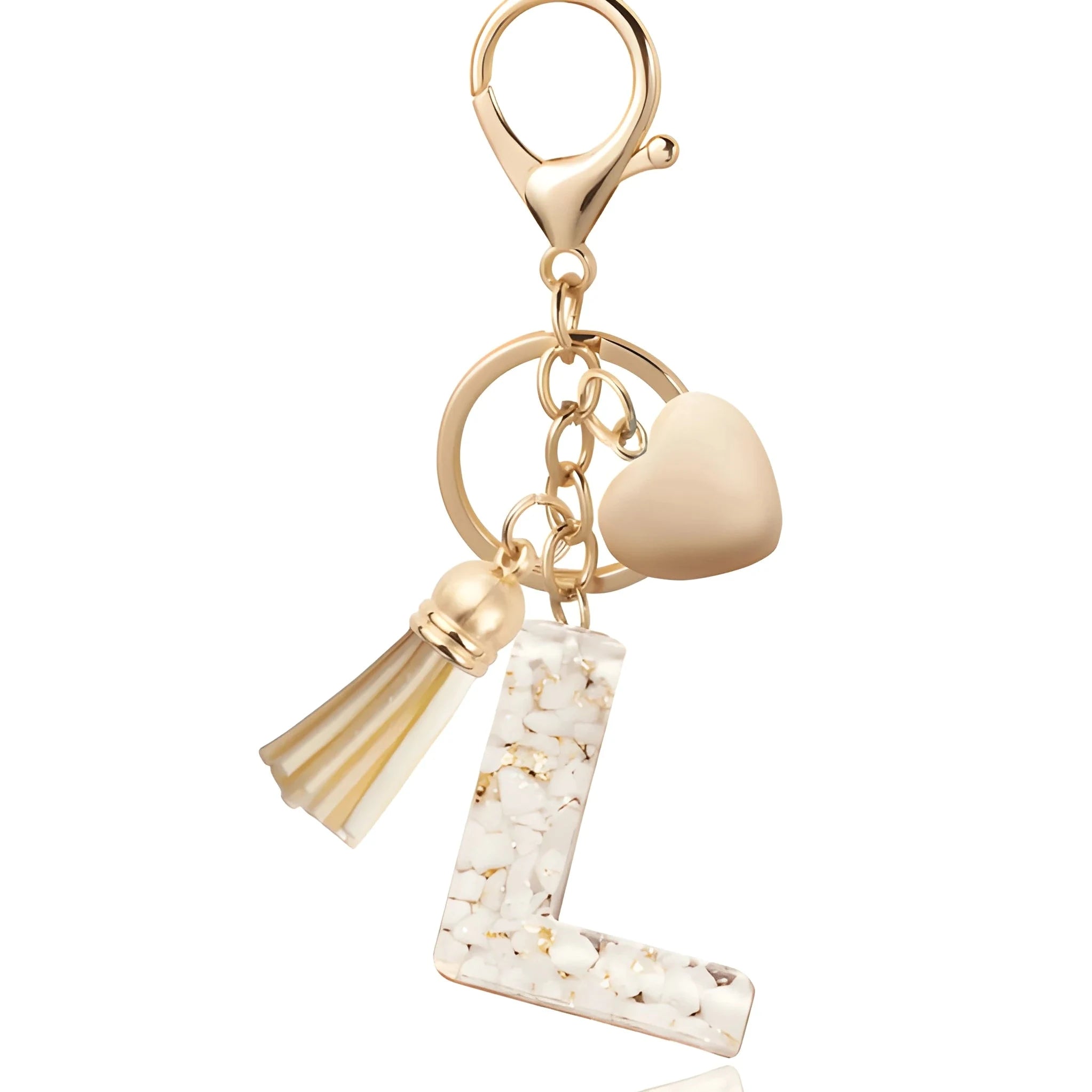 [v2] Golden Initial - Bag Charm 12