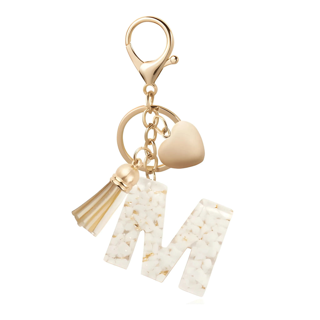 [v2] Golden Initial - Bag Charm 13
