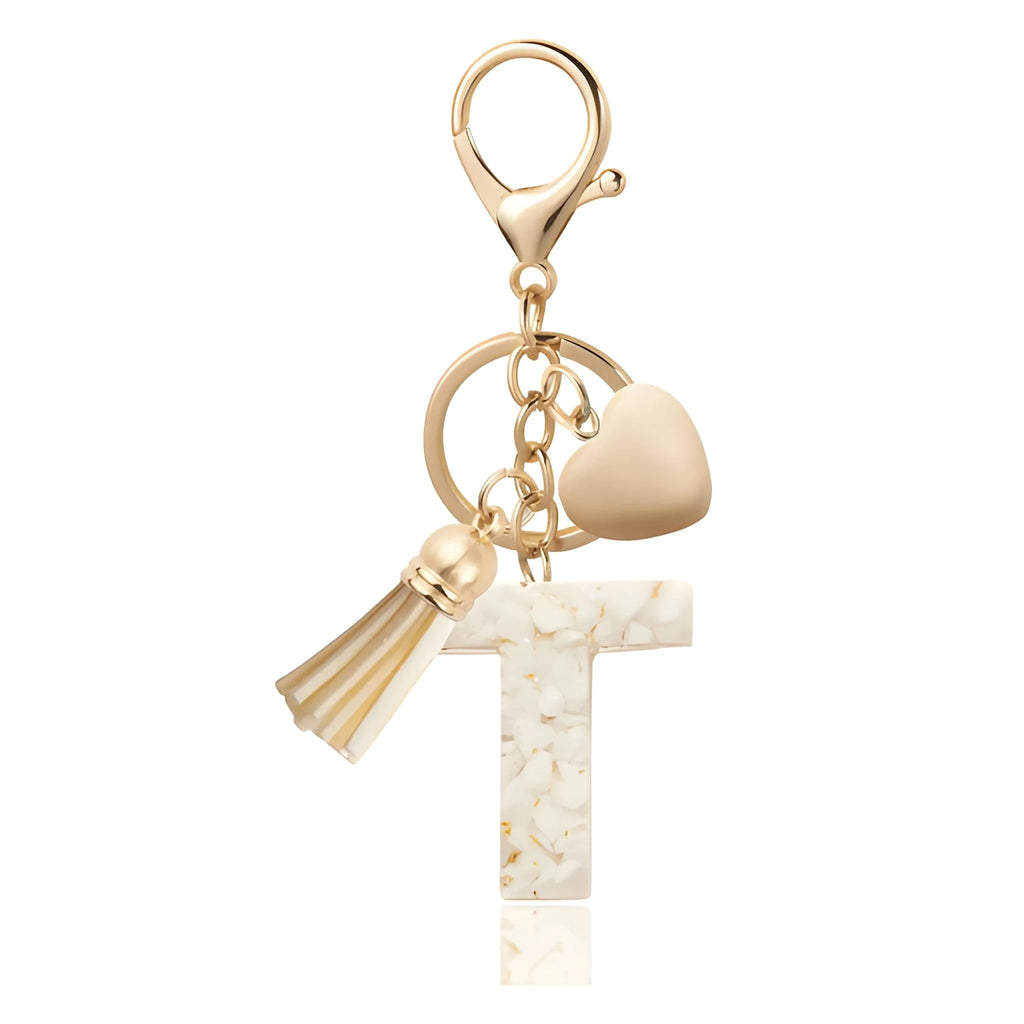 [v2] Golden Initial - Bag Charm 20