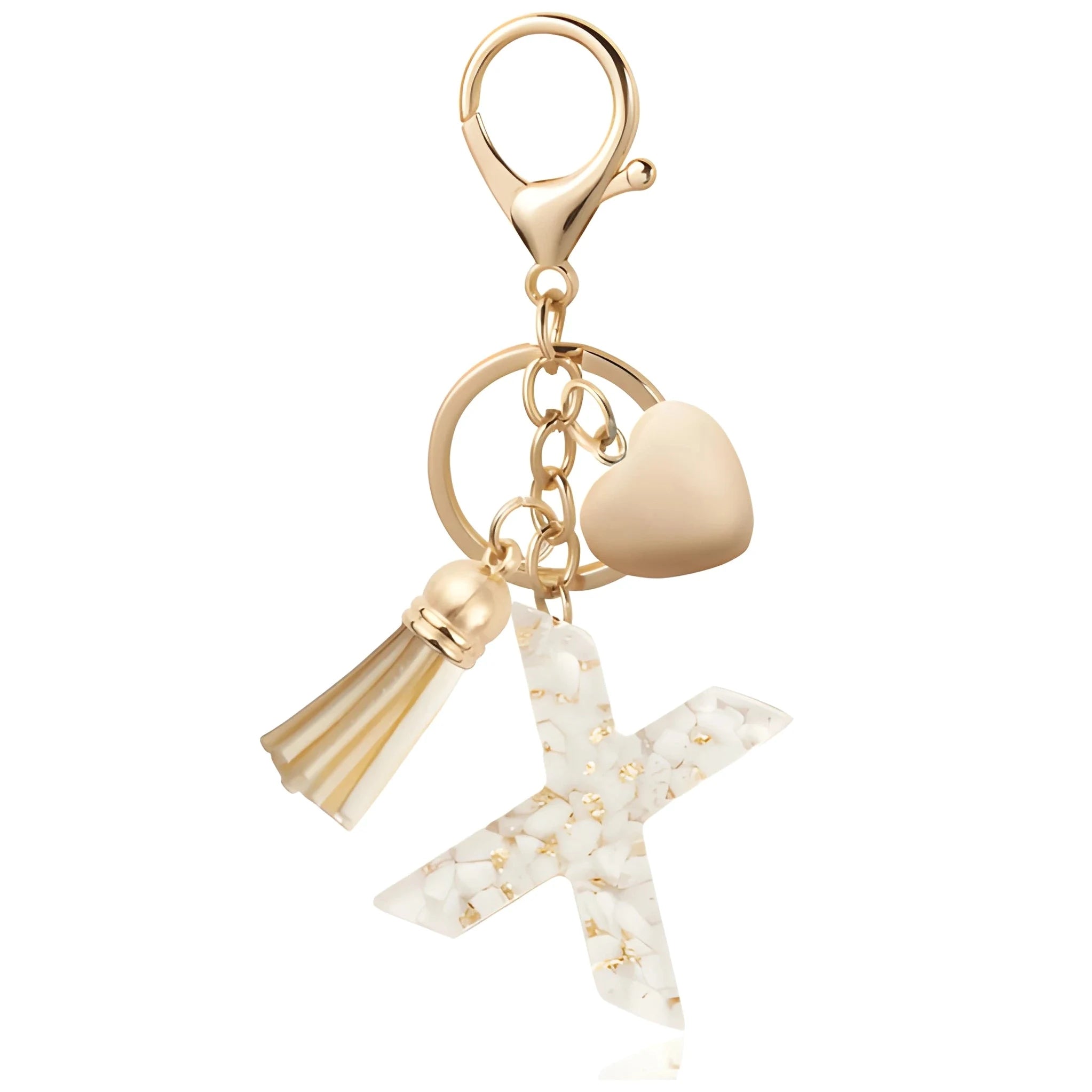[v2] Golden Initial - Bag Charm 24