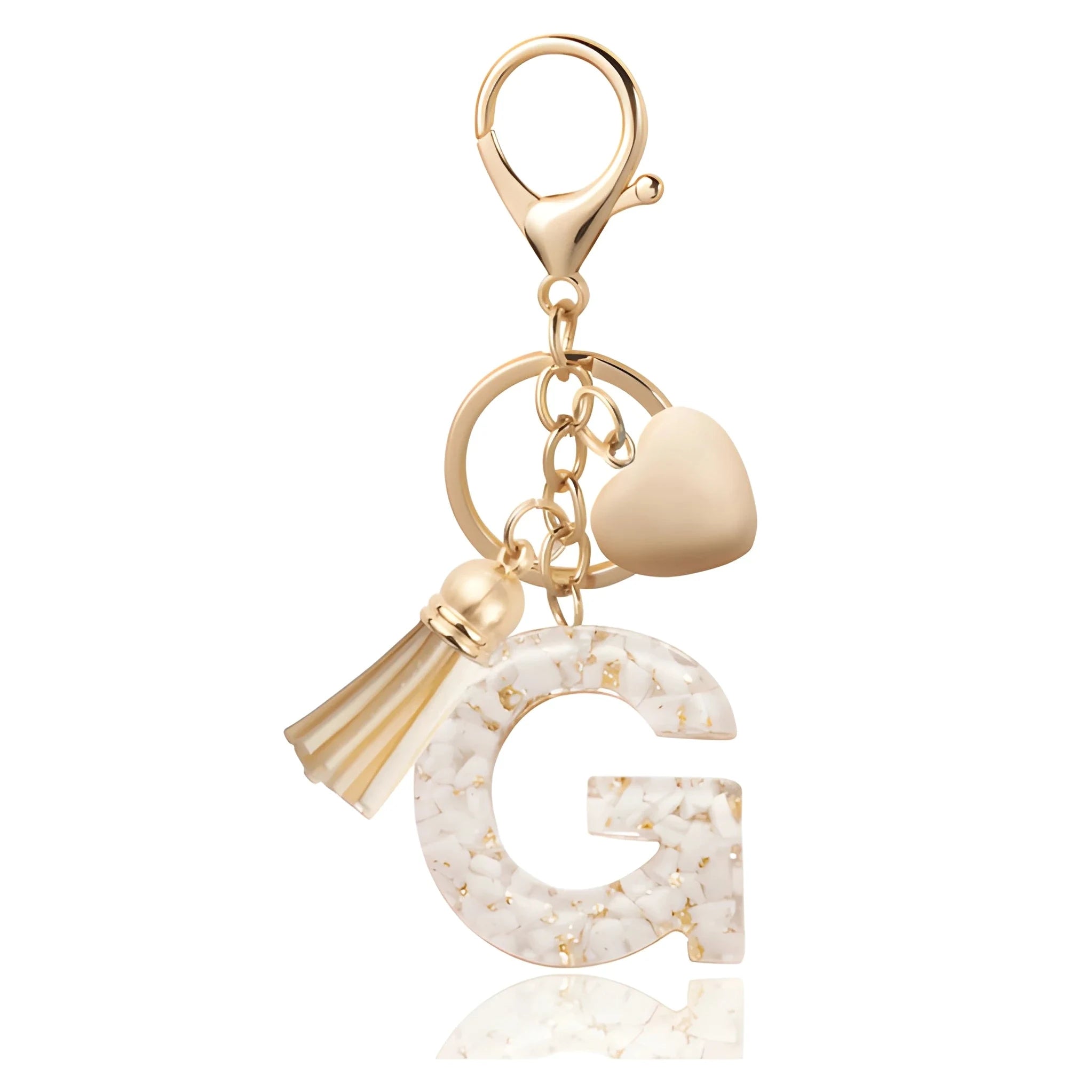 [v2] Golden Initial - Bag Charm 7