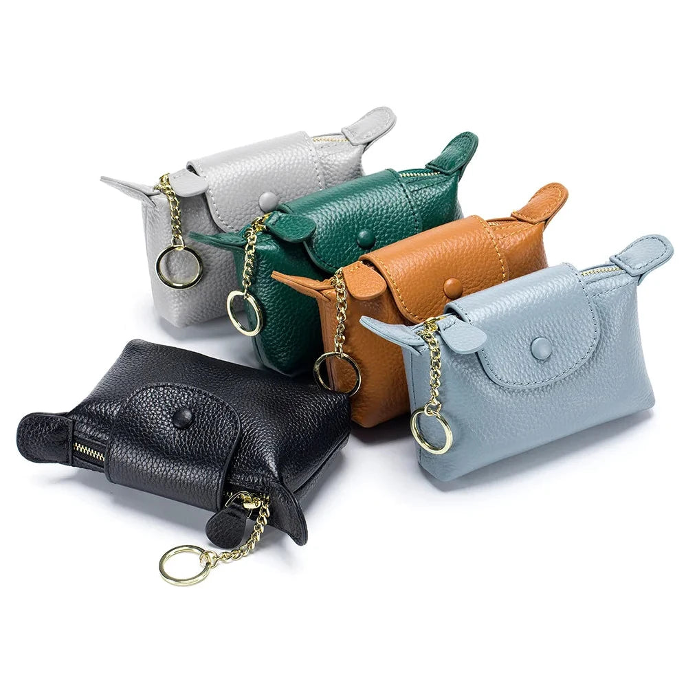 [v2] Leather Purse - Bag Charm 4
