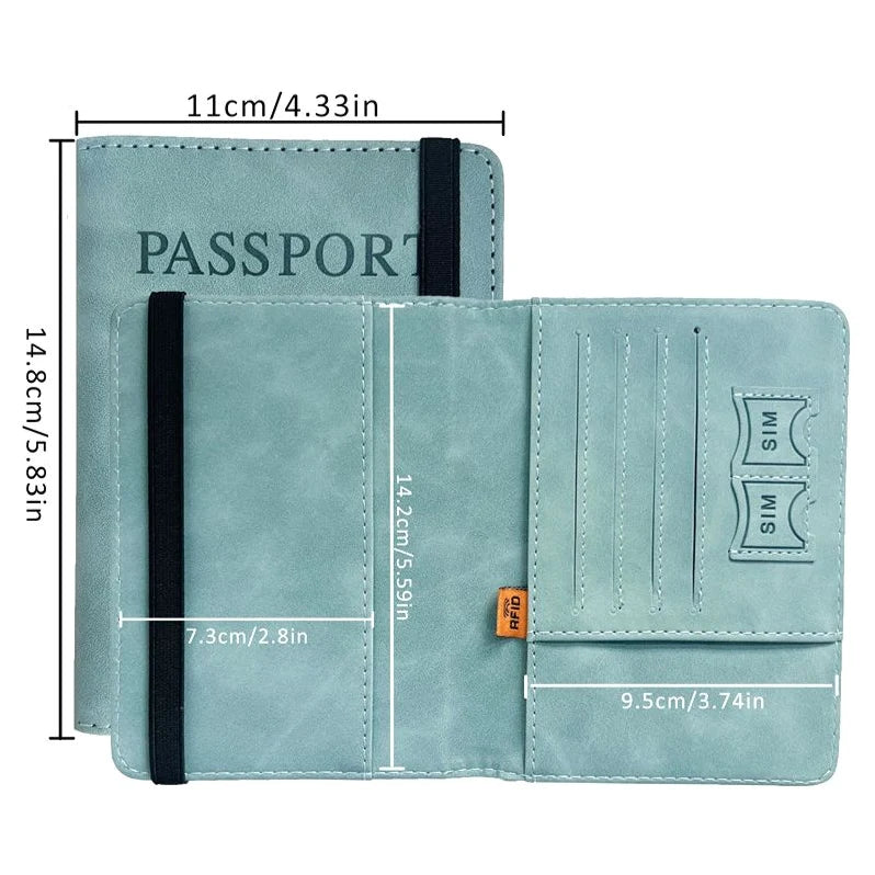 [v2] RFID Blocking Passport Wallet 4