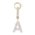 [v2] Sparkle Initial – Bag Charm (Silver)